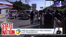 Ilang tsuper na sumali sa tigil-pasada, tineketan at pinagmulta | SONA