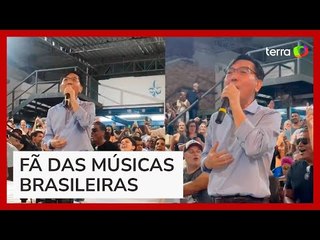Embaixador da Coreia do Sul solta a voz em samba no Rio de Janeiro e viraliza