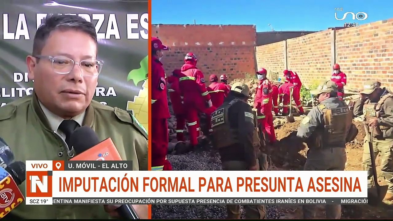 Imputacion para asesina
