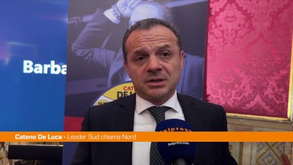 Sud Chiama Nord, De Luca "Uniti contro centralismo in Europa"