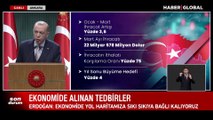 Erdoğan'dan ekonomide yeni dönem mesajı: Enflasyonu kalıcı olarak düşüreceğiz