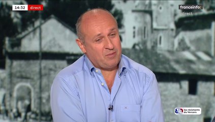 Vassieux-en-Vercors : l’émotion de Philippe Saint-André à l’évocation de son grand-père