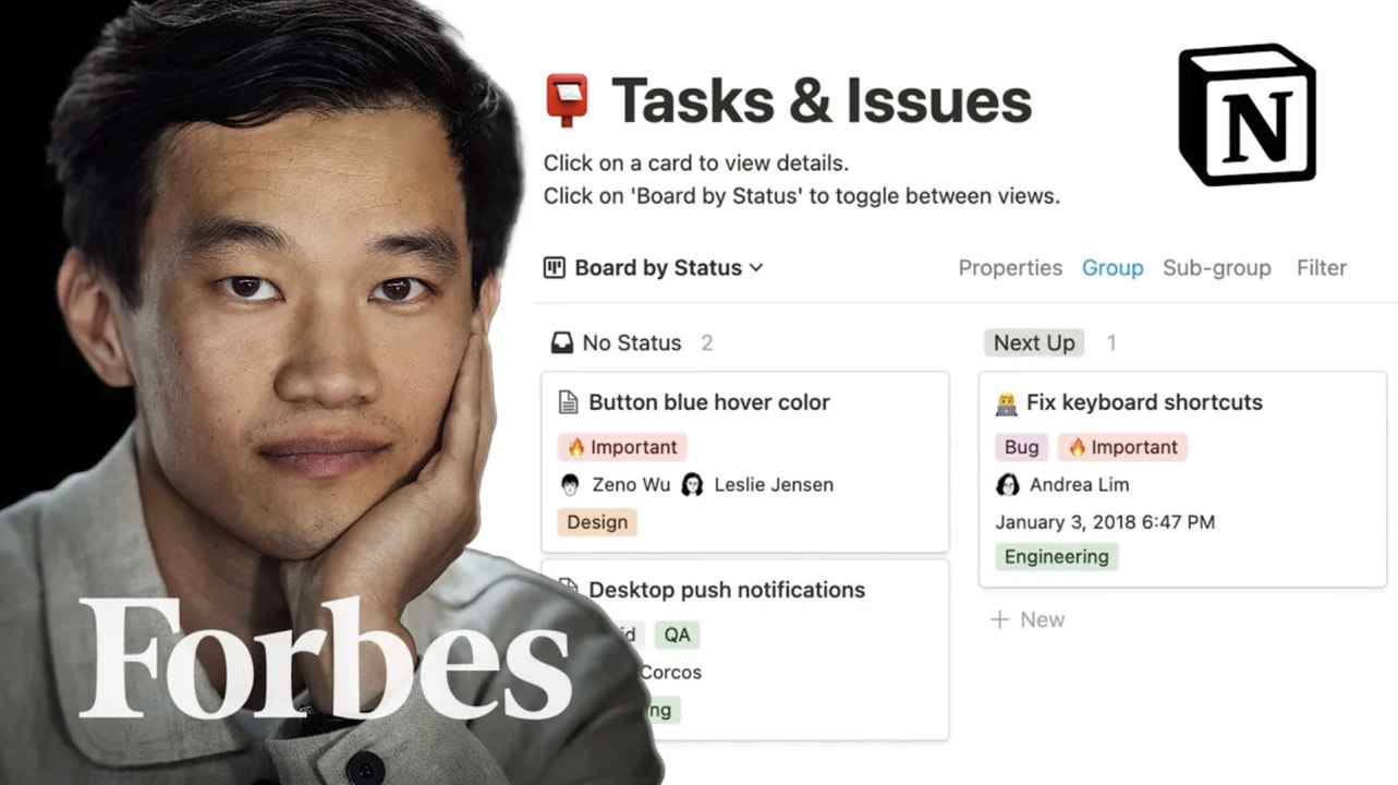 Notion Takes On Google Docs And Microsoft Office By Being Like Lego | Forbes