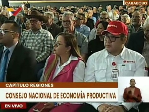 Vpdta. Delcy Rodríguez lidera Consejo Nacional de Economía Productiva Capítulo Regiones