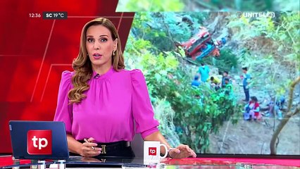 Policía considera que “inclemencias del tiempo” provocaron embarrancamiento de un bus
