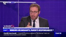 Antoine Armand (porte-parole du groupe “Renaissance” à l'Assemblée nationale) sur les mineurs délinquants: 