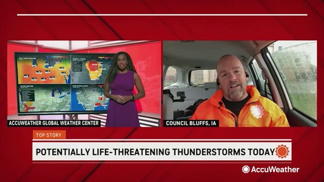 Potentially life-threatening storms in the Midwest