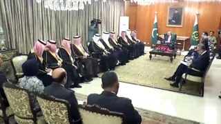 Saudi delegation met asif ali zardari