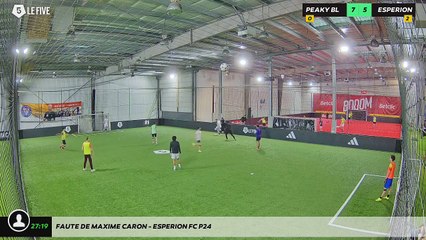 Faute de maxime caron - Esperion FC p24