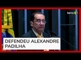 Jorge Kajuru fala em 'nojo' e acusa Arthur Lira de usar Câmara para fazer Lula seu refém