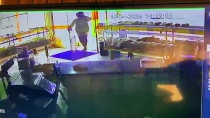 Câmera flagra tentativa de assalto a outra panificadora no Alto Alegre