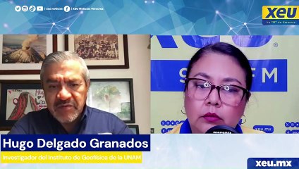 #LaEntrevista Hugo Delgado Granados, investigador del Instituto de Geofísica de la UNAM.