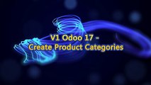 V1_Odoo_Create Product Categories