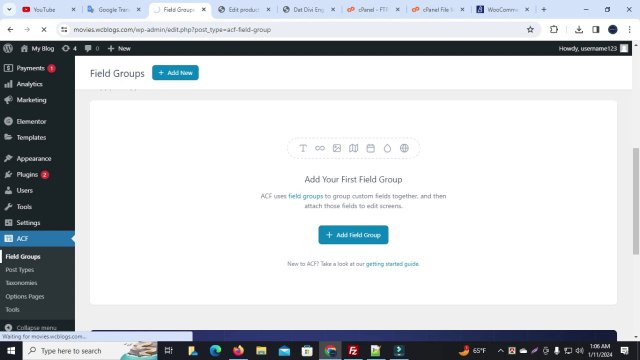 Display Advanced Custom Fields (ACF) Fields value in a Single product page in WooCommerce.