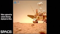 China's Rover Moves On Mars