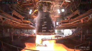 NASA Fired Up Artemis Moon Rocket Engine For 550 Second Test