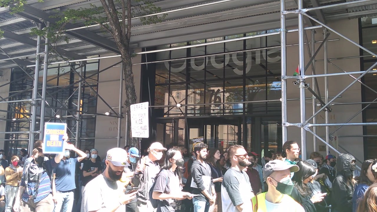 Google Employee Protest at NYC HQ