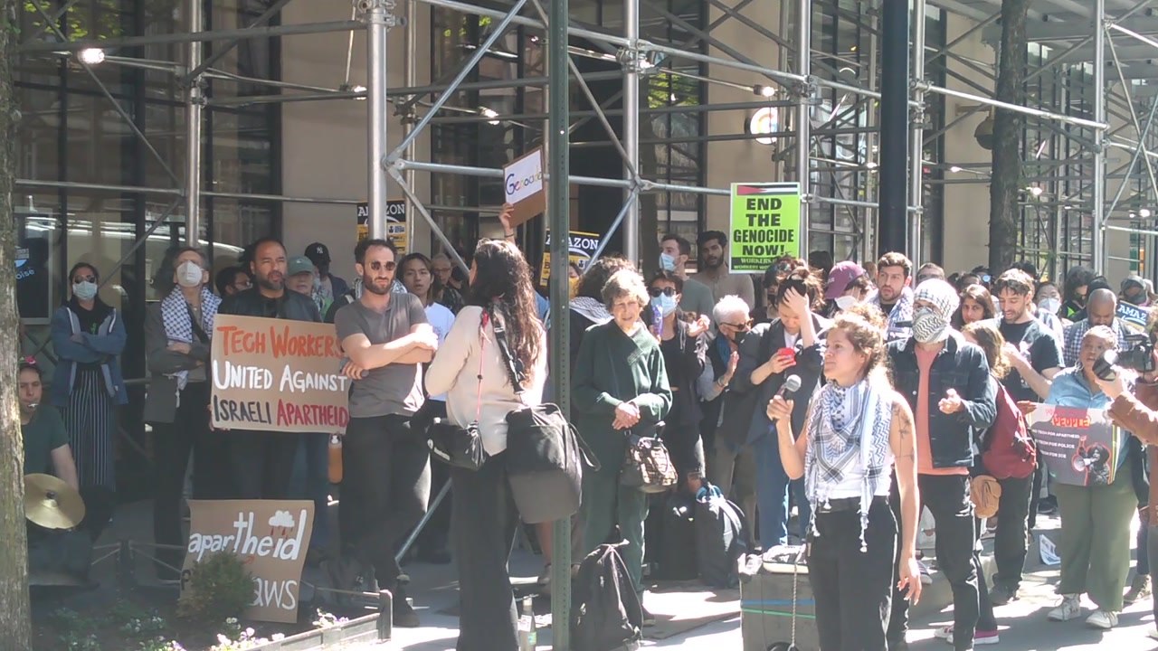 Google Employee Protest at NYC HQ