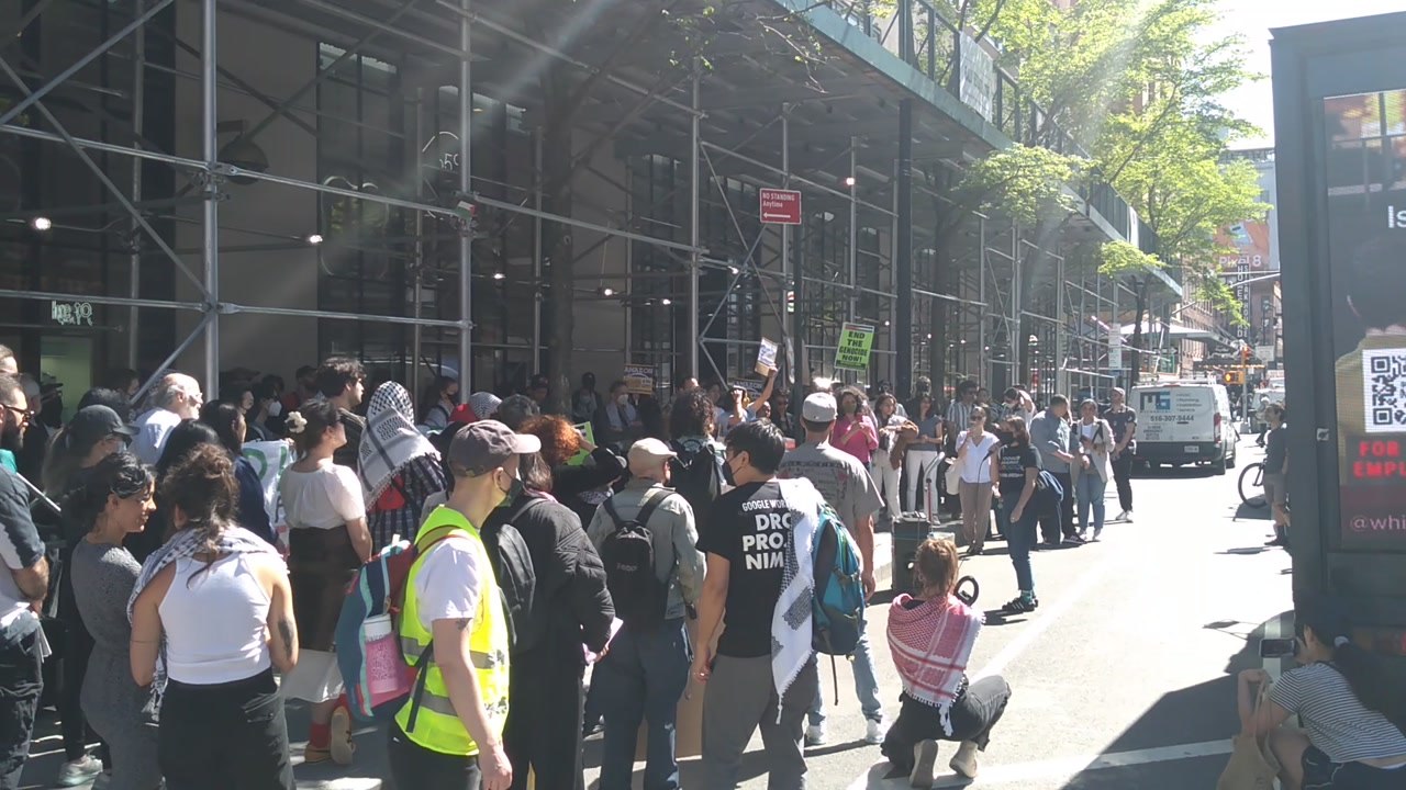 Google Employee Protest at NYC HQ