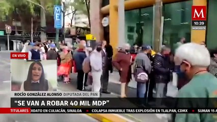 "Se van a robar 40 mil mdp": diputada del PAN afirma que hay contrariedades en fondo de pensiones