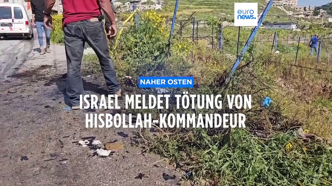 Israel meldet Tötung von Hisbollah-Kommandeur