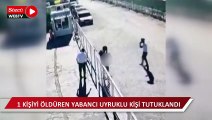Antalya'da 1 kişiyi öldüren, 1 kişiyi yaralayan yabancı uyruklu sürücü tutuklandı