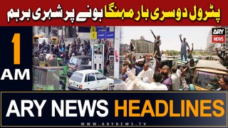 ARY News 1 AM Headlines | 17th April 2024 | Govt jacks up petrol, diesel prices