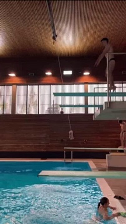 JO Paris 2024 : à l'Insep, les plongeurs français peaufinent leur préparation