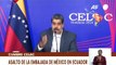Venezuela cierra sedes diplomáticas en Ecuador tras asalto a embajada de México