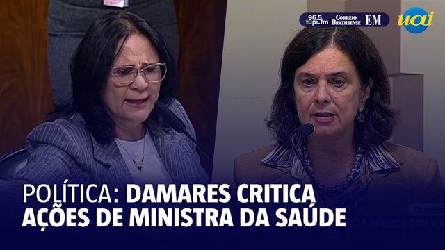 Damares critica ações da ministra da saúde de Lula
