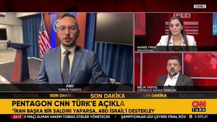 Pentagon Sözcüsü Ryder CNN Türk'e konuştu: Gerilim tırmansın istemiyoruz