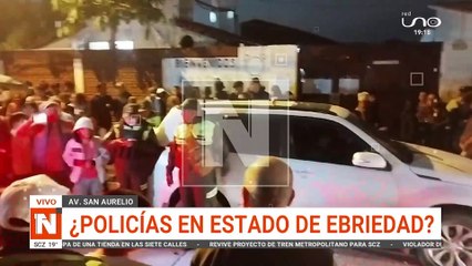 ¿policías en estado de ebriedad