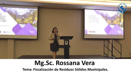 OEFA - Conferencia Magistral "Fiscalización de Residuos Sólidos Municipales" - XI CAM 2024.