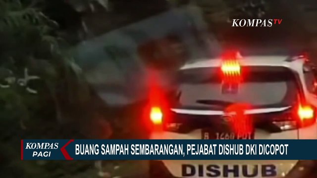 Pakai Mobil Dinas ke Puncak dan Buang Sampah Sembarangan, Pejabat Dishub DKI Dicopot