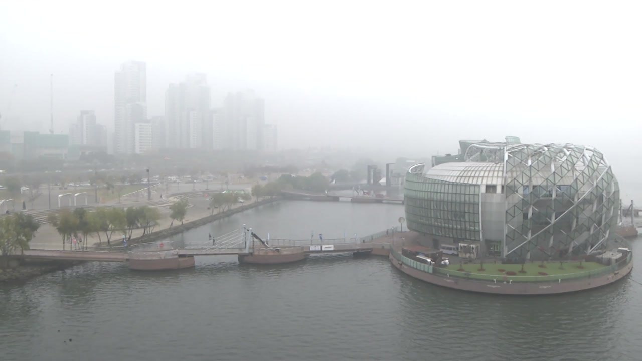 [날씨] 황사 영향 미세먼지↑...동해안 '미세먼지 경보' / YTN