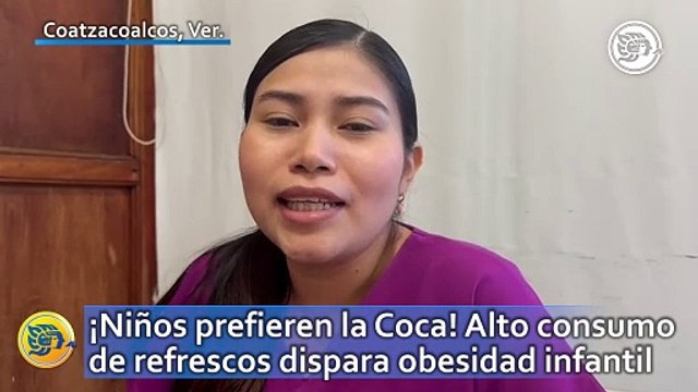 ¡Niños prefieren la Coca! Alto consumo de refrescos dispara obesidad infantil en Coatzacoalcos