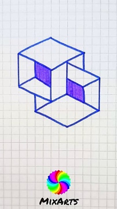 MixArts | How to Draw Aesthetic Figure Tutorial #art #3ddrawing #tutorial #aesthetic #principiante