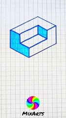 MixArts | How to Draw Aesthetic Figure Tutorial #art #3ddrawing #tutorial #aesthetic #principiante