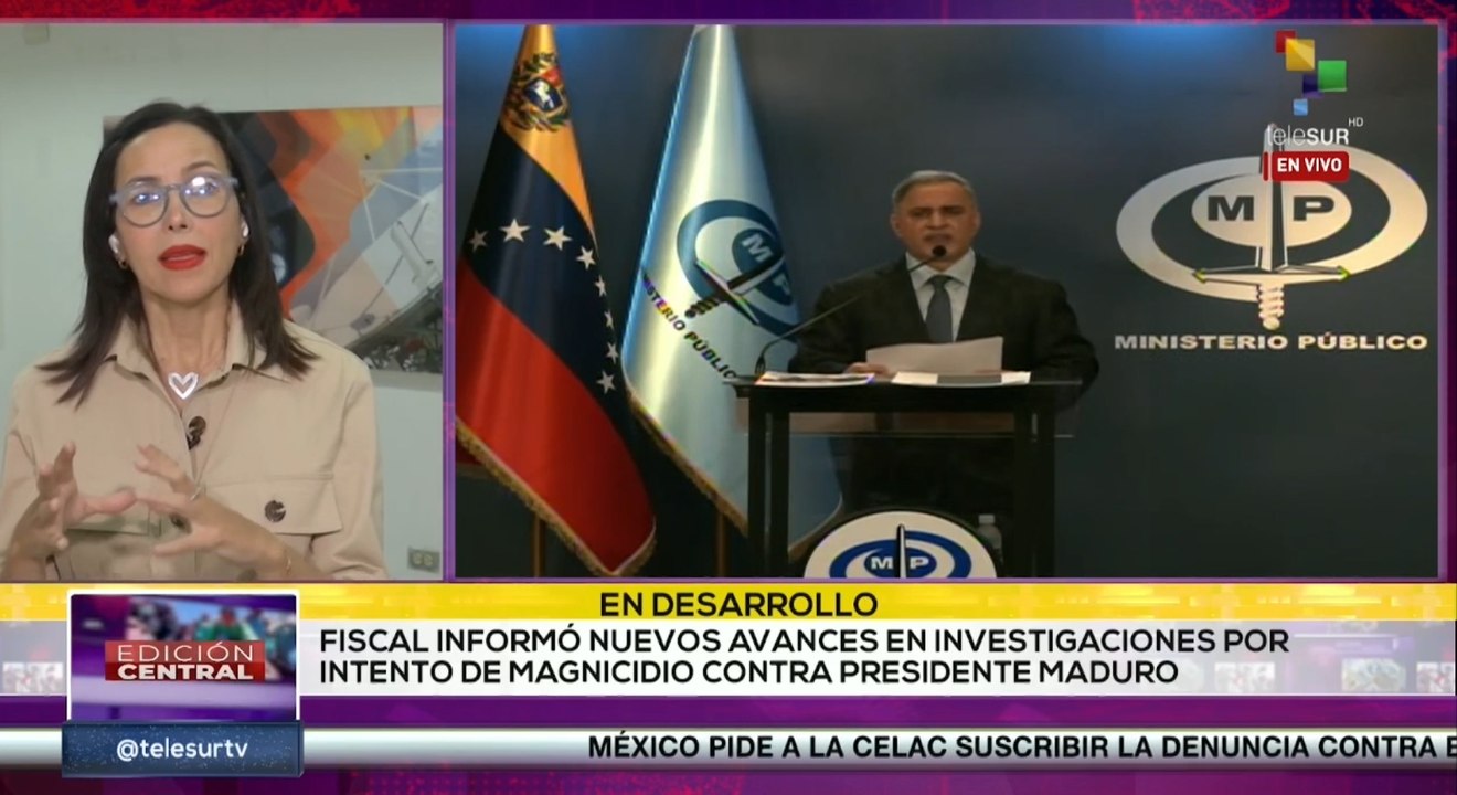 Avanza investigación por intento de magnicidio contra el presidente Nicolás Maduro