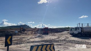 Reportagem da TV Diário do Sertão repercute e empresa inicia estrada em Cachoeira dos Índios