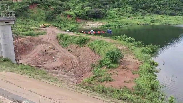 Engenheiro explica o que é a ensecadeira do açude de Boqueirão e alerta ribeirinhos de São Gonçalo