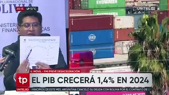 Tras bajas previsiones del BM y el FMI para Bolivia, ministro Montenegro dice que Bolivia es la segunda en crecimiento de la región