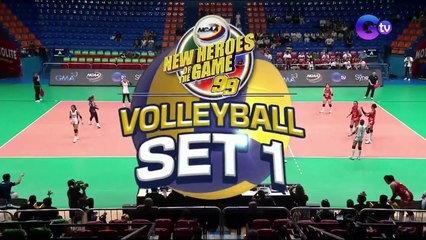 NCAA Women's Volleyball EAC vs. Letran (First Set) _ NCAA Season 99