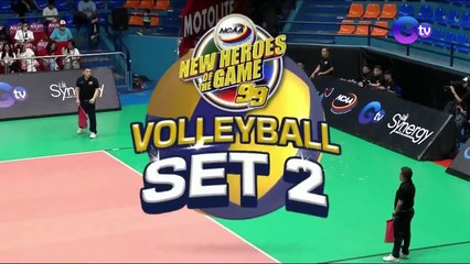 NCAA Women's Volleyball EAC vs. Letran (Second Set) _ NCAA Season 99
