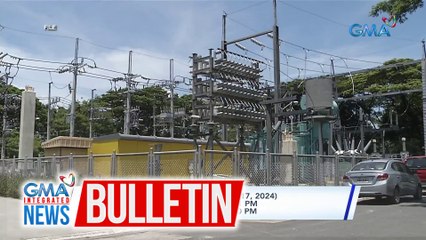 Ilalagay sa yellow alert status ang Luzon at Visayas grid mamayang hapon | GMA Integrated News Bulletin