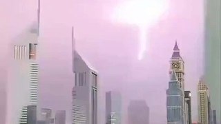 Asombrosas imágenes de lo ocurrido hoy en Dubái