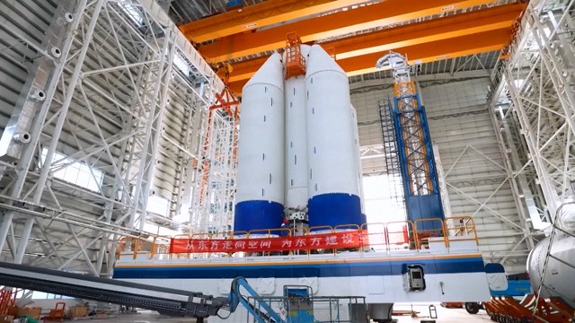 Le premier site de lancement commercial de Chine à Wenchang franchit une étape importante dans sa construction