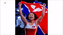 Kim Ji Hyang e Ro Yu Chol conquistaram medalha de ouro no Campeonato Asiático de Luta de 2024