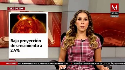 FMI baja proyección de crecimiento para México a 2.4% en 2024