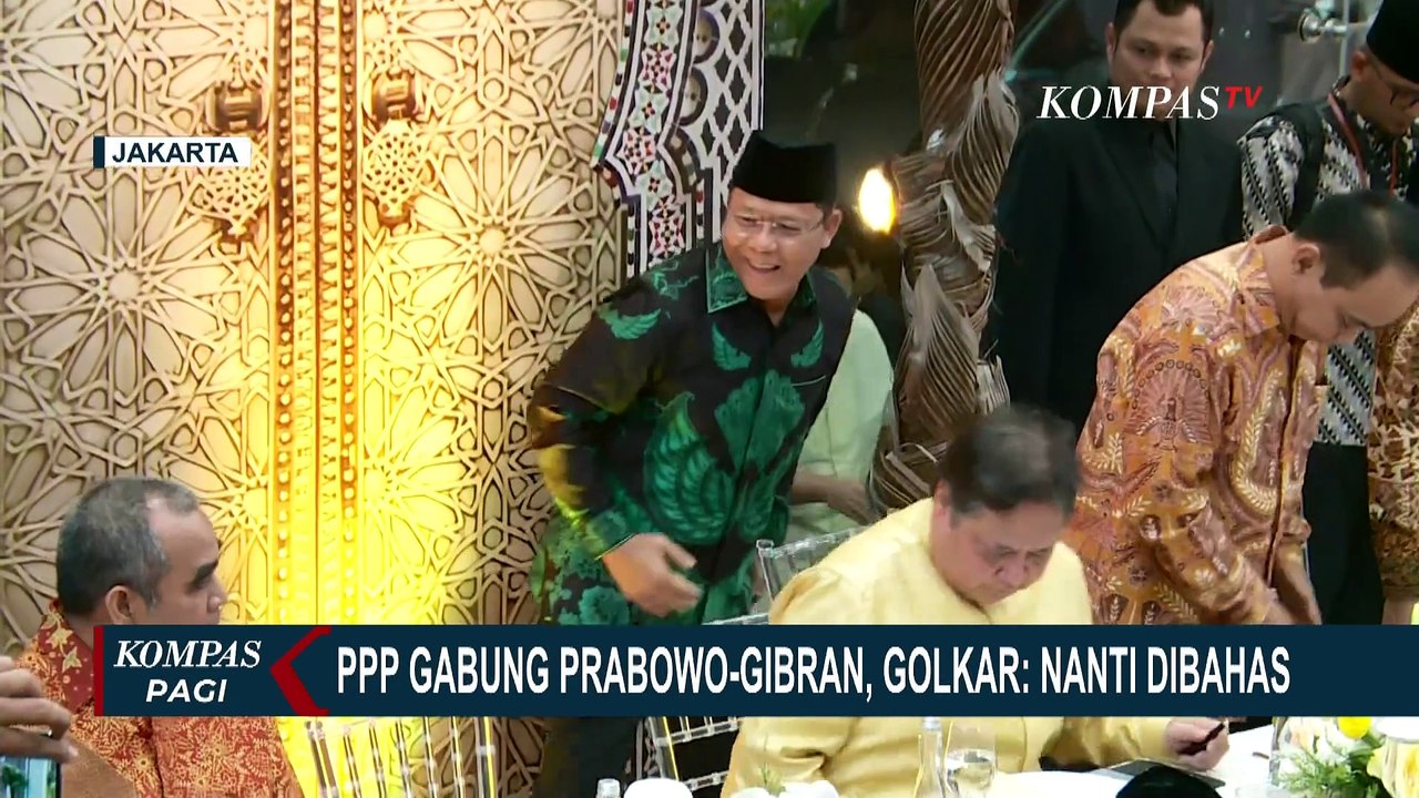 Golkar Buka Suara soal Peluang PPP Gabung Prabowo-Gibran